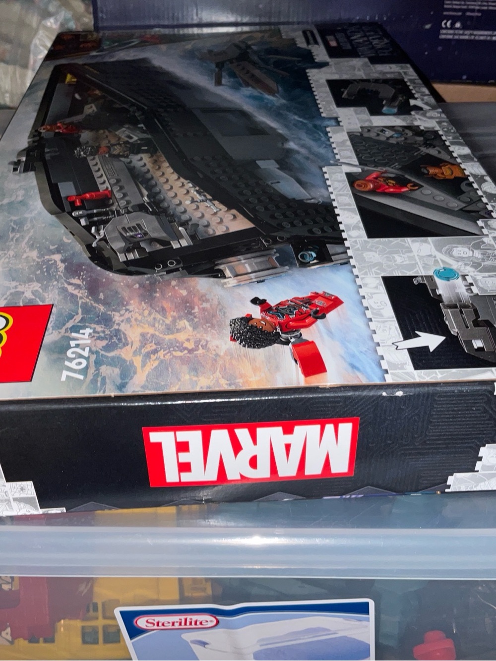 LEGO Black Panther Wakanda Forever Building Set - Black, Gray, Red - Picture 7 of 10